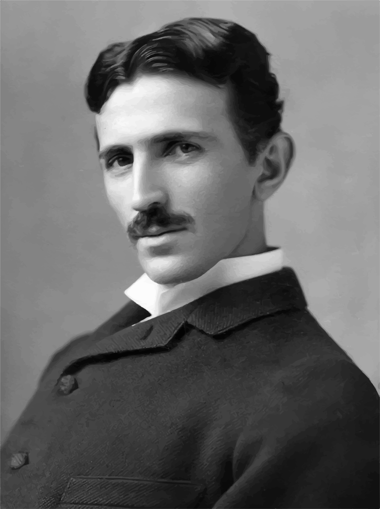 Nikola Tesla Porträt